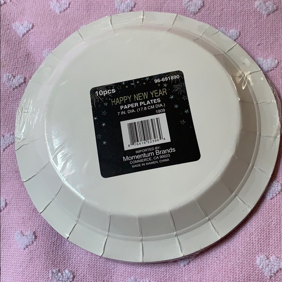 10 pcs Happy New Year 2020 Paper Plated new - Picture 2 of 6